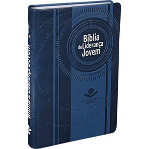 Biblia Em Portugués Biblia de Liderança JovemNTLH065BLJ Tapa Imitación Cuero Azul