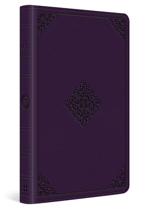 ESV  Value Thinline Bible (Trutone, Lavender, Ornament Design)