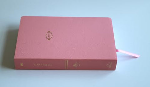 Image of Biblia RVR 1960 para Regalos y Premios Rosada Símil Piel
