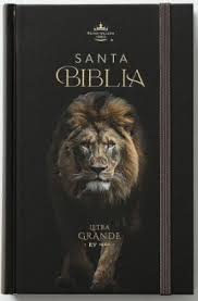 Image of Biblia RVR 1960 Tamaño Manual Letra Grande Tapa Dura León de Judá Tapa Dura