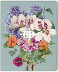 NASB, Artisan Collection Bible, Leathersoft, Sage Floral, Red Letter, 1995 Text, Comfort Print