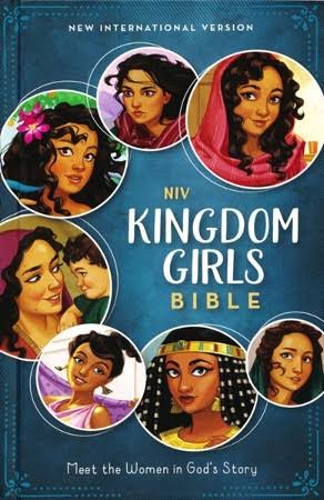 NIV, Kingdom Girls Bible, Full Color, Hardcover, Teal, Comfort Print: Meet the Women in God's Story (Best Gift for Girls Ages 8-12 to Build Faith, Strength, and Character)