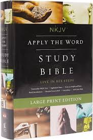 NKJV, Apply the Word Study Bible, Hardcover: Live in His Steps