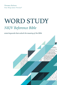 NKJV, Word Study Reference Bible, Hardcover, Red Letter, Comfort Print: 2,000 Keywords that Unlock the Meaning of the Bible