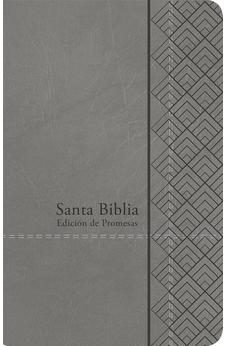 Image of Biblia RVR 1960 Letra Grande Tamaño Manual Gris Símil Piel