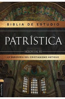 Biblia RVR 1977 de Estudio Patrística Tapa Dura