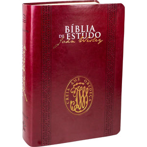 Biblia Em Portugués NA085BEJW Tapa Vino