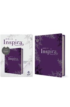 Biblia NTV Inspira con Filament Tapa Dura de Símil Piel Lavanda