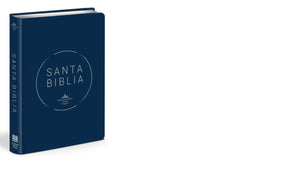 Biblia RVR 1960 Letra Grande PJR Vinilo Azul