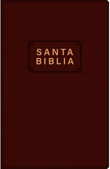 Biblia NTV Edición Premio y Regalo Vinil Vino Tinto Letra Roja