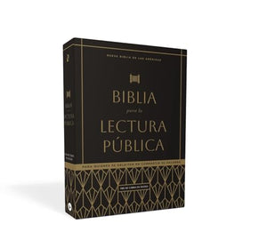 Biblia NBLA para la Lectura Pública Versificada Letra Grande Piel de Cabra  Negro