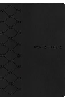 Biblia NTV Manual Letra Grande con Filament Símil Piel Negro Letra Roja