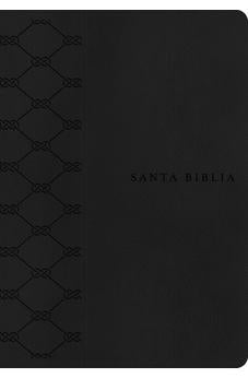 Biblia NTV Manual Letra Grande con Filament Símil Piel Negro Índice Letra Roja