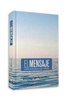 Biblia El Mensaje Azul Tapa Dura