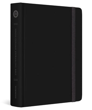 ESV  Single Column Journaling Bible (Black)
