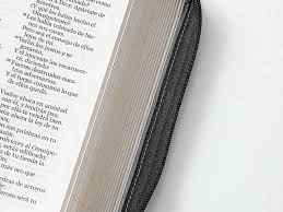 Image of Biblia RVR 1960 Letra Gigante Tamaño Manual Esforzaos Símil Piel