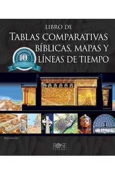 Libro de Tablas Comparativas Bíblicas Mapas y Líneas de Tiempo