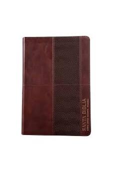 Image of Biblia RVR 1960 Letra Súper Gigante 088c Café GEO SÍmil Piel