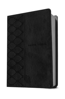 Image of Biblia NTV Manual Letra Grande con Filament Símil Piel Negro Letra Roja