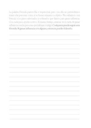 La Fórmula de la Influencia