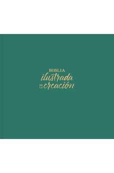 Image of Biblia RVR 1960 Ilustrada de la Creación Turquesa Tela
