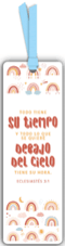 Marcador de Libro con Ribbon Todo Tiene su Tiempo