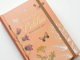 Biblia RVR 1960 Letra GrandeTamaño Manual Tapa Dura Primavera coral Tapa Dura