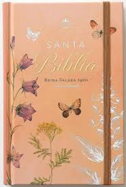 Biblia RVR 1960 Letra GrandeTamaño Manual Tapa Dura Primavera coral Tapa Dura