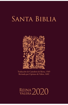 Image of Biblia RVR 2020 Granate Rústica