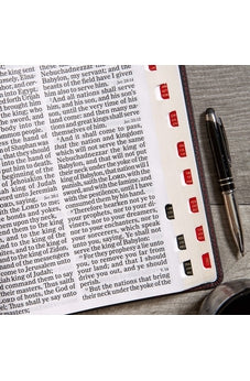 Image of KJV Super Giant Print Reference Bible, Black LeatherTouch, Indexed, Red Letter, Pure Cambridge Text, Presentation Page, Cross-References, Full-Color Maps, Easy-to-Read Bible MCM Type