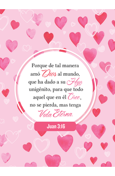 Porque de tal manera – Juan 3:16 – Diario y Cuaderno de Notas