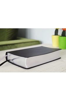Image of NIV, Thompson Chain-Reference Bible, Handy Size, European Bonded Leather, Black, Red Letter, Comfort Print