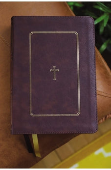 Image of KJV, Thompson Chain-Reference Bible, Leathersoft, Burgundy, Red Letter, Thumb Indexed, Comfort Print