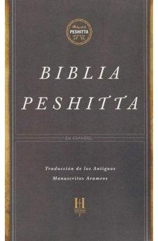 Biblia Peshitta Negro Imitación Piel Índice
