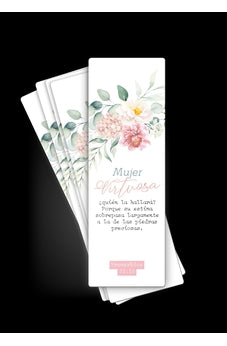 Marcadores Pqte25 Mod 1 Mujer Virtuosa