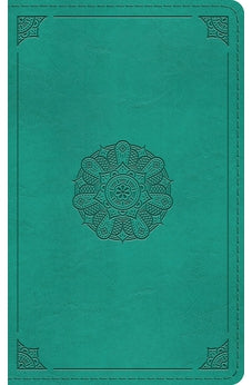 ESV Pocket Bible (TruTone, Turquoise, Emblem Design)