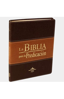 Biblia RVR 1960 Marrón Claro Oscuro con Índice