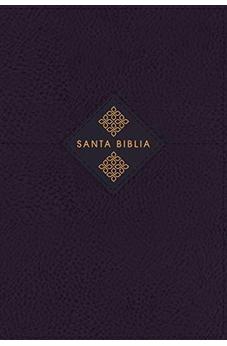 Biblia NBLA de Estudio Gracia y Verdad Piel Azul Marino Interior a dos Colores con Índice
