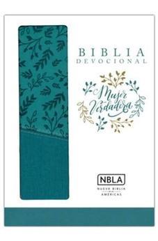 Biblia NBLA Devocional Mujer Verdadera Duotono Aqua