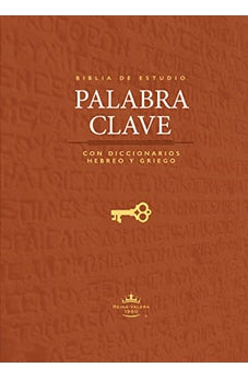 Biblia RVR 1960 de Estudio Palabra Clave Tapa Dura Marrón