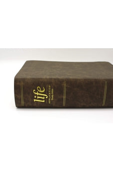 Image of NIV, Life Application Study Bible, Third Edition, Large Print, Bonded Leather, Brown, Red Letter