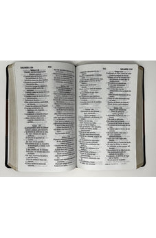Image of Biblia RVR 1960 Letra Grande Tamaño Manual Negro Madera