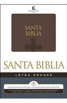 Biblia RVR 1960 Letra Grande Piel Marron