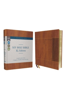 Image of NIV, Holy Bible, XL Edition, Leathersoft, Brown, Comfort Print