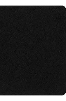 Biblia LBLA de Estudio de la Reforma Piel Genuina Premium Negro