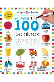 Wipe Clean Primeros 100 Palabras Bilingüe
