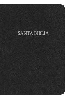 Biblia NVI Letra Gigante Negro Piel Fabricada con Índice