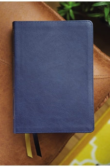 Image of NIV, Thompson Chain-Reference Bible, Leathersoft, Navy, Thumb Indexed, Red Letter, Comfort Print