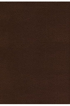 Biblia RVR 1977 Referencia Thompson Piel Café con Índice y Cierre