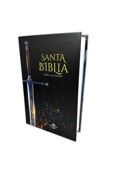 Biblia RVR 1960 Letra Grande 12.5 puntos Tamaño Manual Tapa Flex Espada